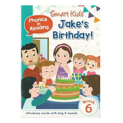 Picture of SMART KIDS PHONICS IN READING BOOK 6-JAKE'S BIRTHDAY