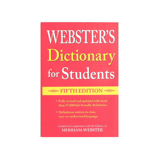 Picture of WEBSTER'S DICTIONARY FOR STUDENTS - 5TH EDITION