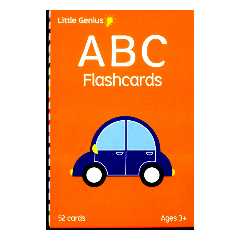 Learning is Fun. LITTLE GENIUS FLASHCARDSABC