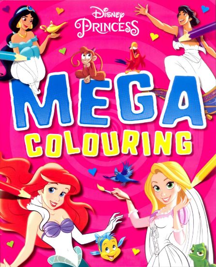 Picture of DISNEY MEGA COLORING 160PP-PRINCESS