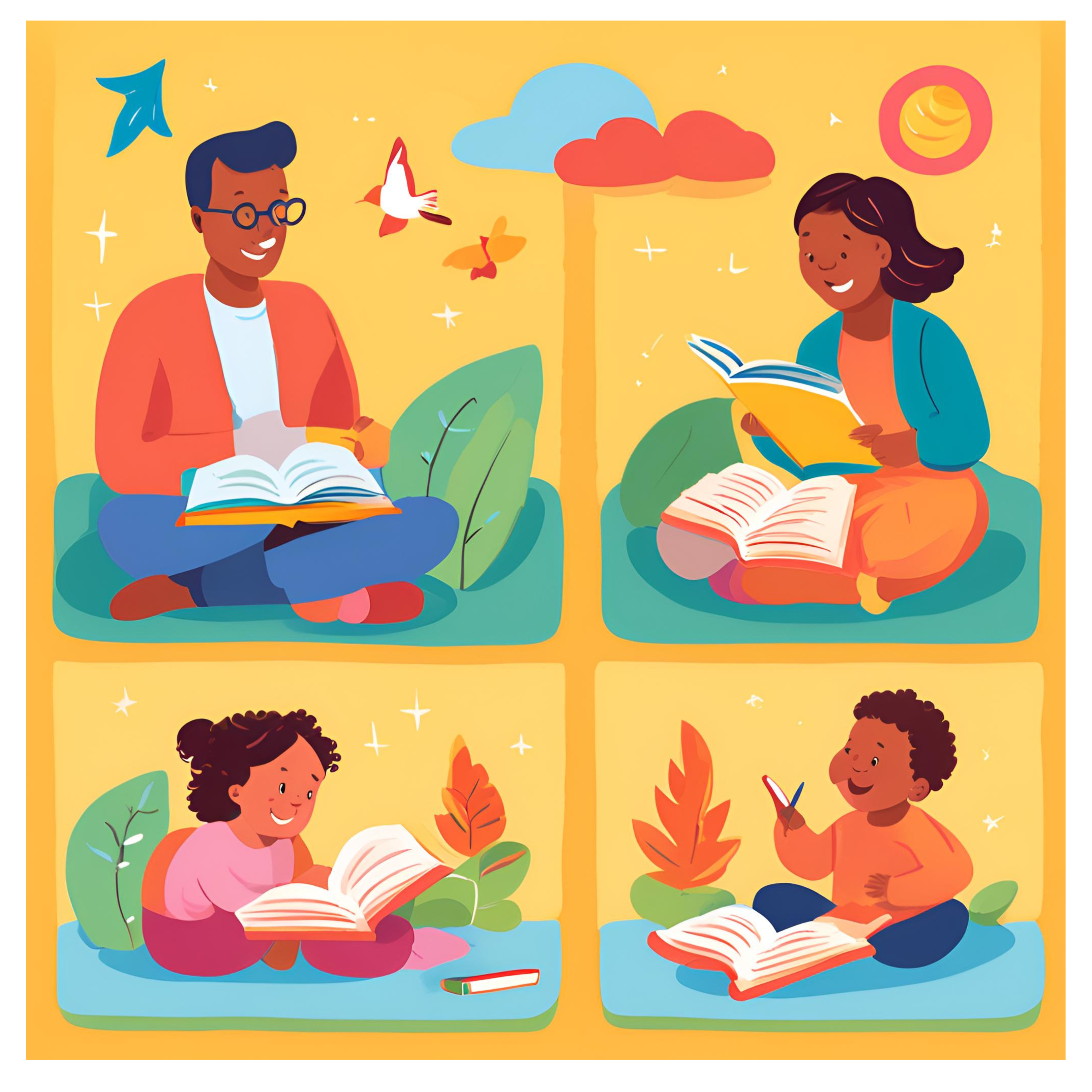 Picture for blog post JULY 2024 - WEEK 5 | 4 Reading Milestones Every Parent Should Know