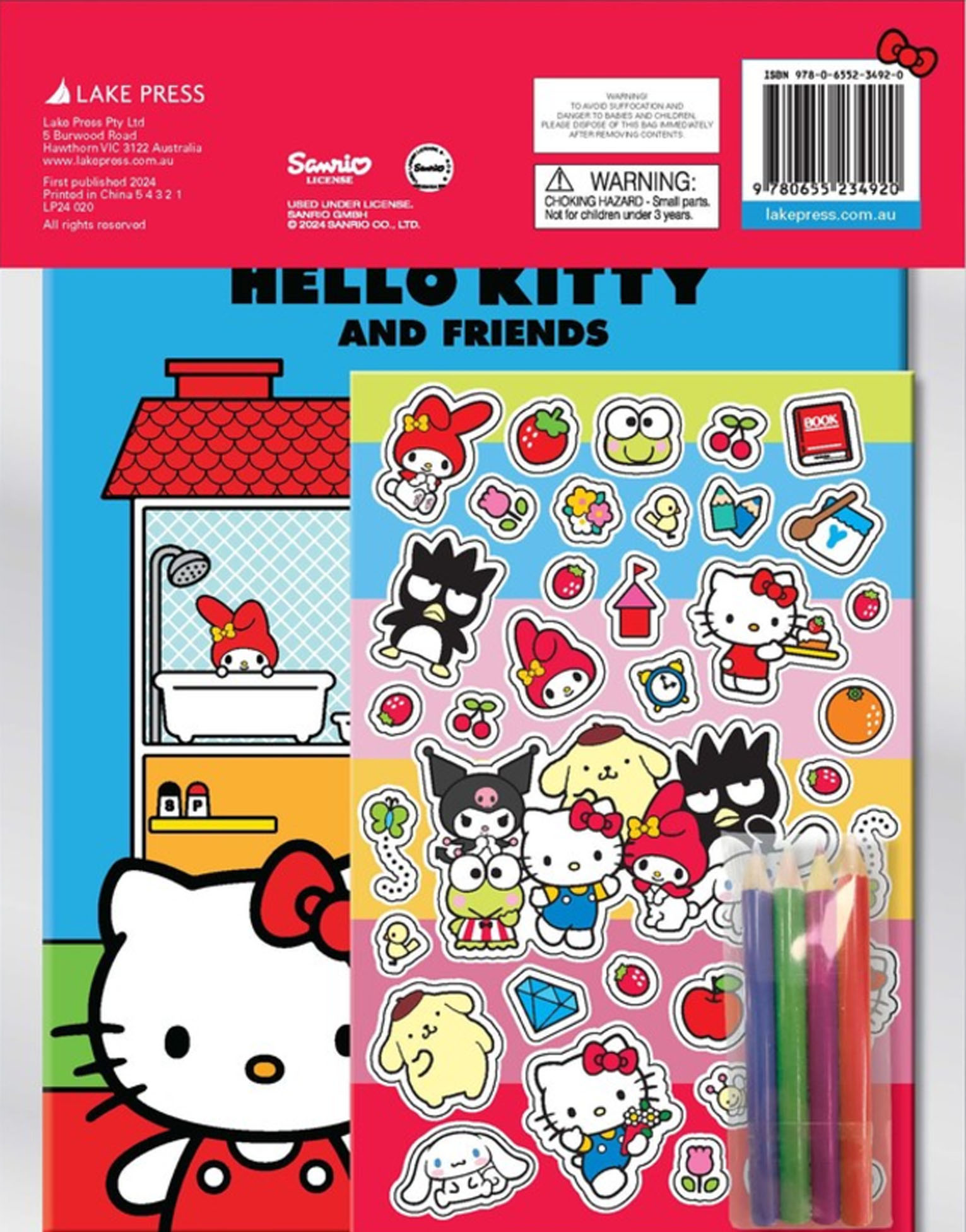 Learning is Fun. HELLO KITTY AND FRIENDS ACTIVITY FUN PACK