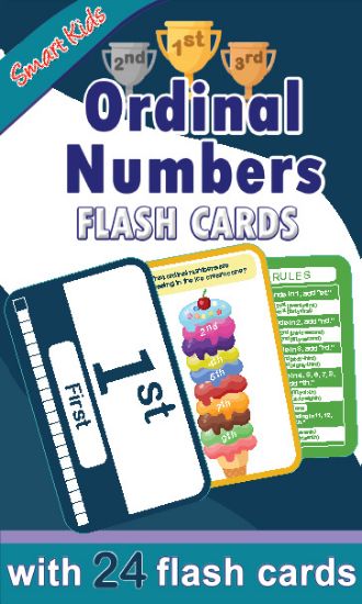 Picture of SMART KIDS FLASH CARDS-ORDINAL NUMBERS